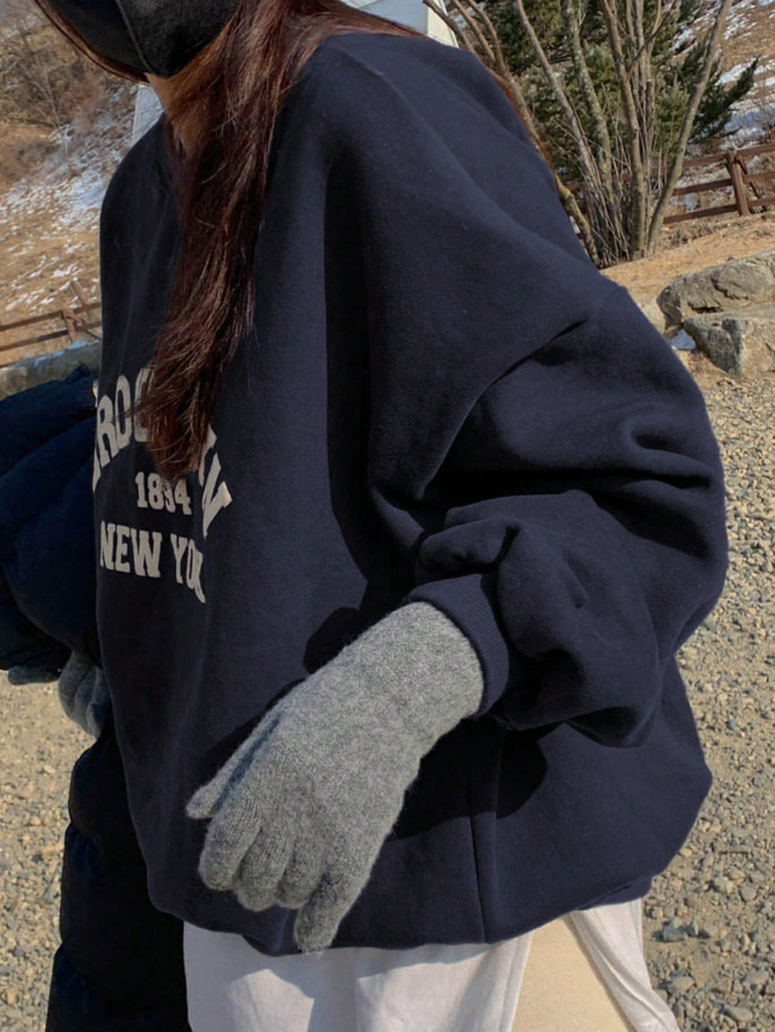 Ropa de Mujer, Ropa de Mujer, Sudaderas de Mujer, Azul Marino