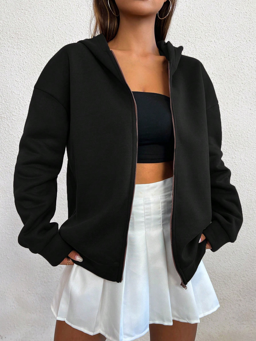 Ropa de Mujer, Ropa de Mujer, Sudaderas de Mujer, Negro