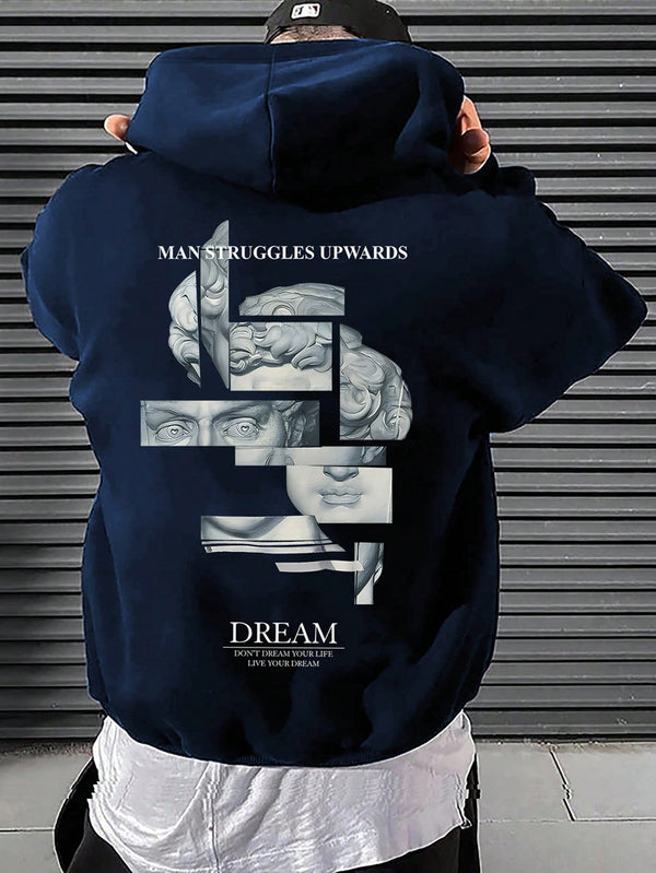 Hombres, Ropa de hombre, Capuchas & Sudaderas para hombres, Sudaderas con Capucha para Hombre, 23168901, Azul Marino