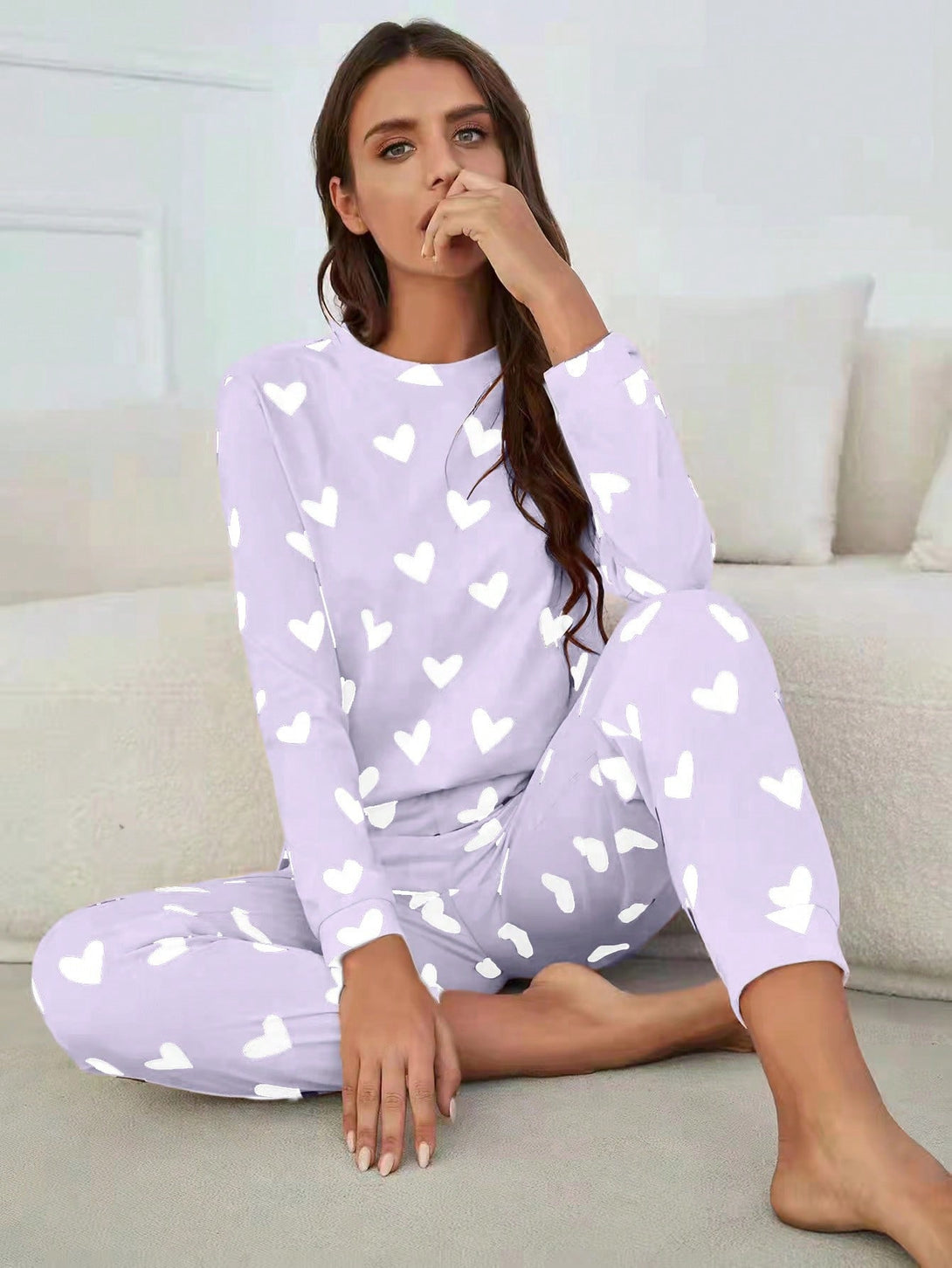 Ropa Interior y Ropa de Dormir, Pijama & Ropa de Descanso de Mujer, Ropa de Dormir para Mujeres, Sets de Pijamas de Mujer, Púrpura malva