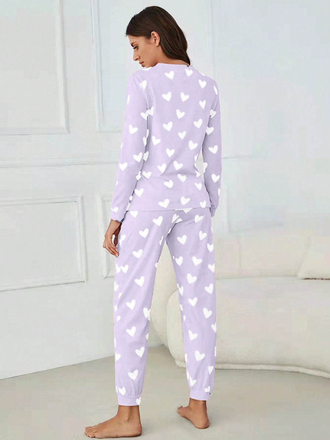 Ropa Interior y Ropa de Dormir, Pijama & Ropa de Descanso de Mujer, Ropa de Dormir para Mujeres, Sets de Pijamas de Mujer, Púrpura malva