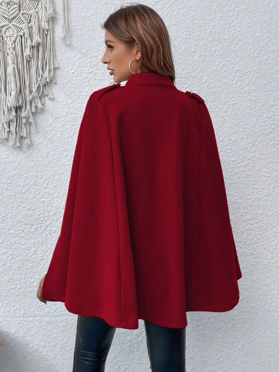 Ropa de Mujer, Ropa de Exterior para Mujer, Abrigos de Mujer, 23255191, Rojo