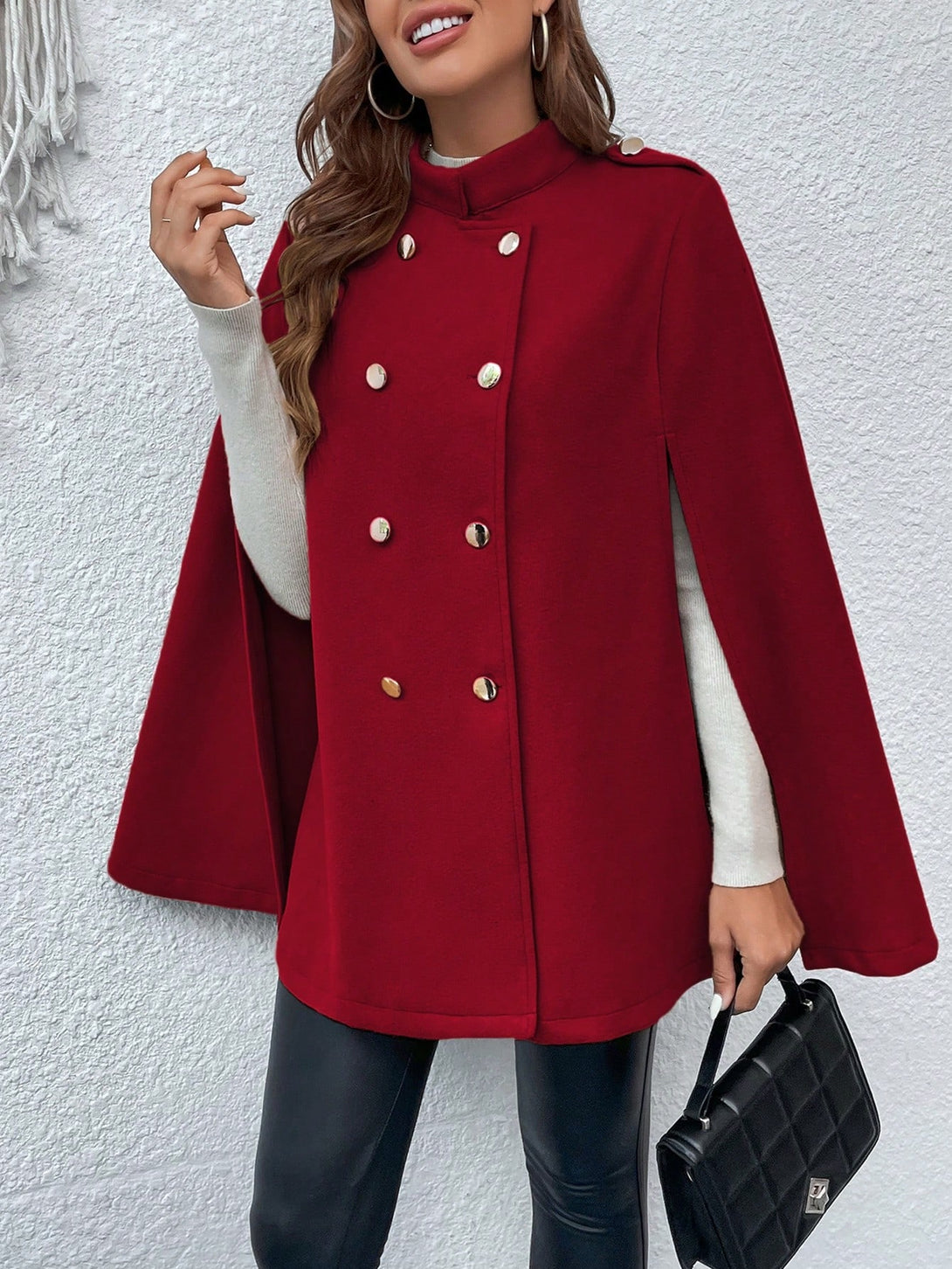 Ropa de Mujer, Ropa de Exterior para Mujer, Abrigos de Mujer, 23255191, Rojo