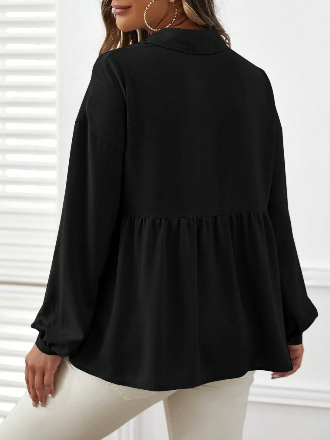 Ropa de Mujer, Ropa Premamá, Tops Premamá, Camisas premamá, Negro