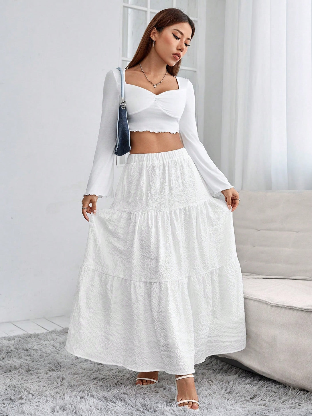 Ropa de Mujer, Ropa de Mujer, Bottoms de Mujer, Faldas de Mujer, OUTFITS LOOKBOOK, Blanco