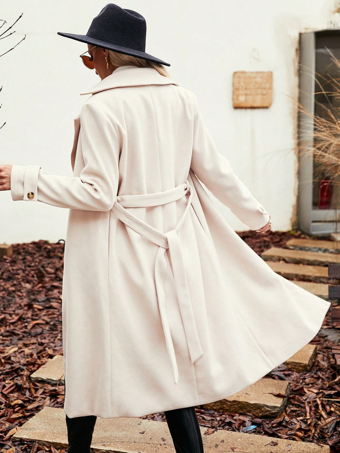 Ropa de Mujer, Ropa de Exterior para Mujer, Abrigos de Mujer, 23568087, Albaricoque