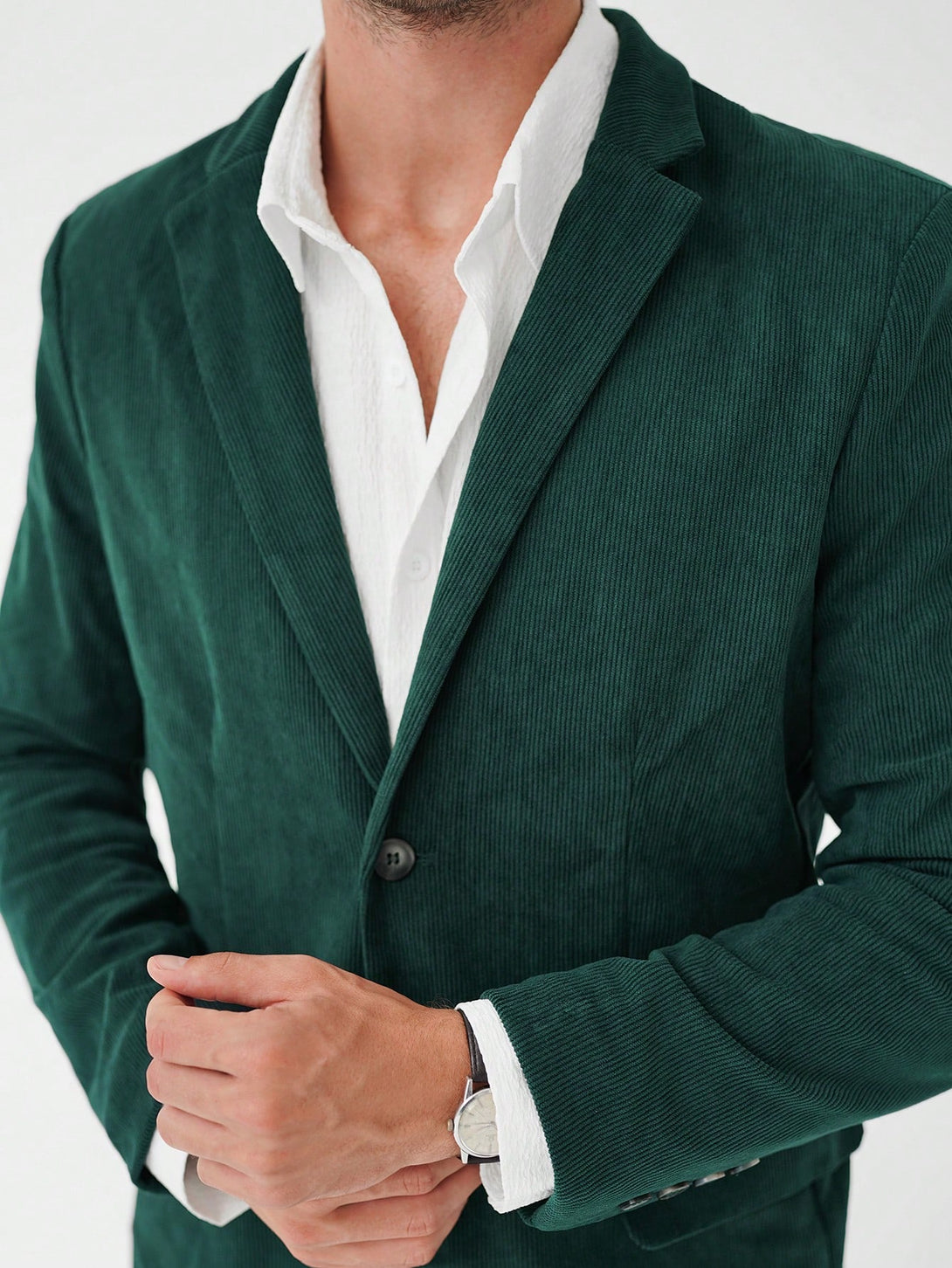 Hombres, Ropa de hombre, Trajes & Piezas separadas para Hombres, Traje de hombre, 20394590, Verde Oscuro