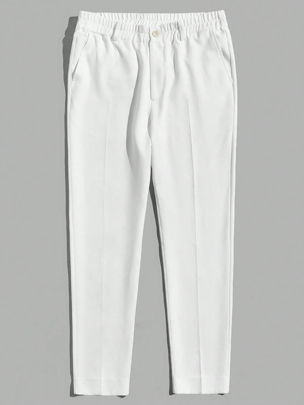 Hombres, Ropa de hombre, Trajes & Piezas separadas para Hombres, pantalones de traje de hombre, OUTFITS LOOKBOOK, 13394200, Blanco