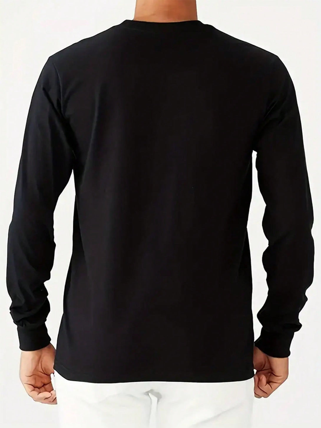 Hombres, Ropa de hombre, Tops para Hombre, Camisetas de hombre, OUTFITS LOOKBOOK, 23938493, Negro