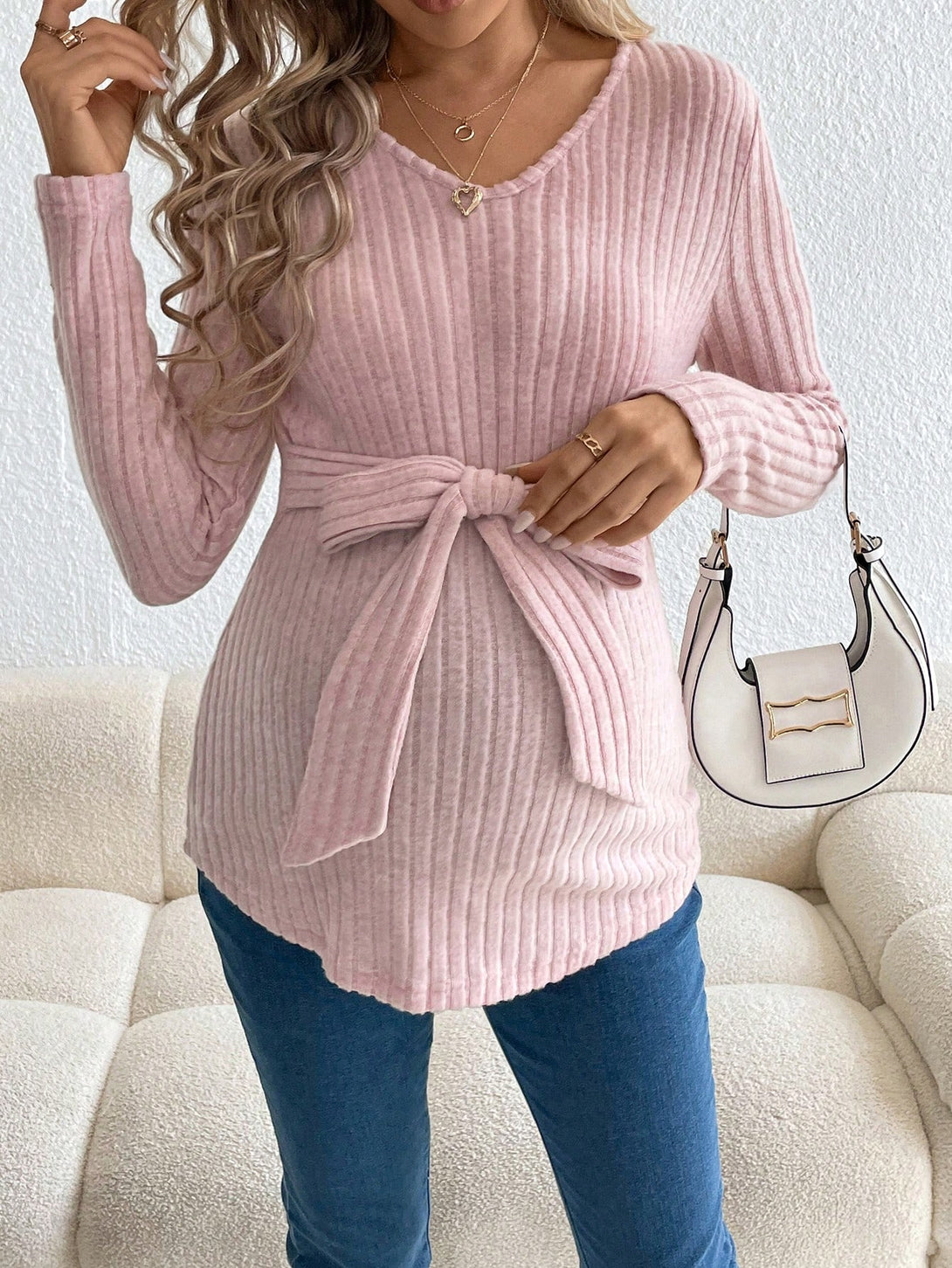 Ropa de Mujer, Ropa Premamá, Tops Premamá, Camisetas premamá, Rosa