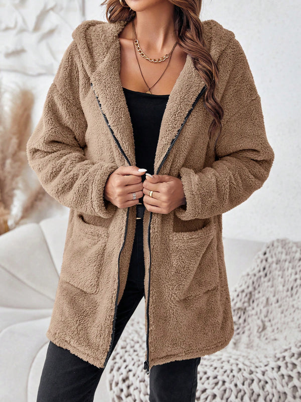 Ropa de Mujer, Ropa de Exterior para Mujer, Abrigos de Mujer, 23786472, Marrón