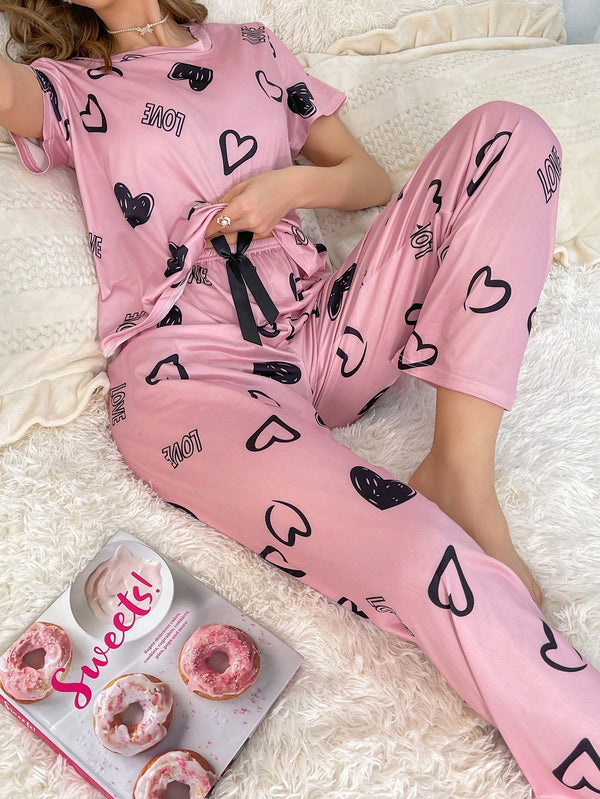 Ropa Interior y Ropa de Dormir, Pijama & Ropa de Descanso de Mujer, Ropa de Dormir para Mujeres, Sets de Pijamas de Mujer, Conjuntos a Juego, 24095888, Multicolor