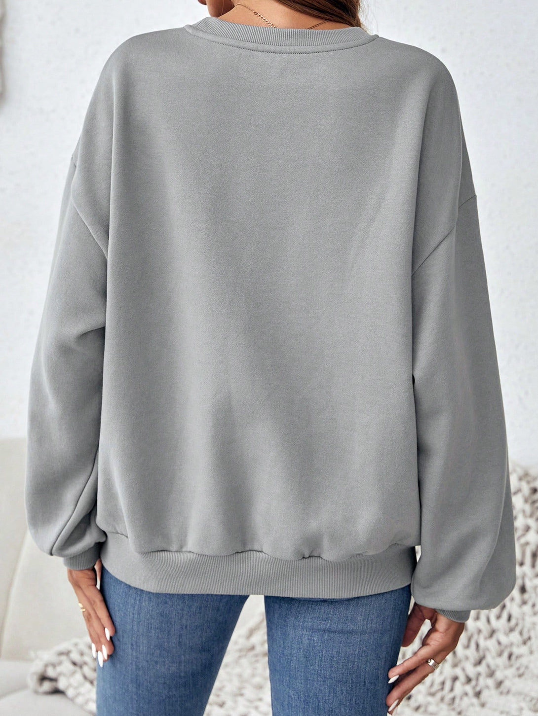 Ropa de Mujer, Ropa de Mujer, Sudaderas de Mujer, Gris Oscuro