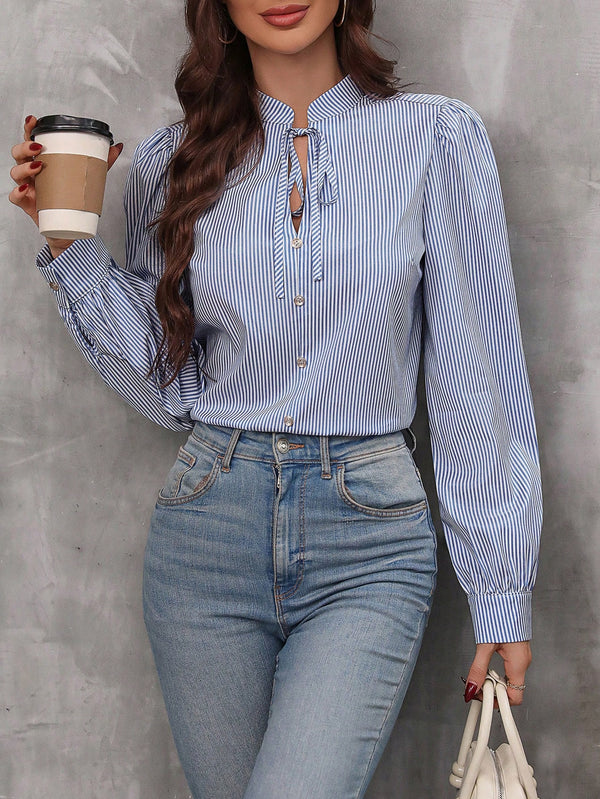 Ropa de Mujer, Tops & Blusas & Camisetas de Mujer, Blusas de Mujer, Colección de trajes de mujer, 24593617, Azul Marino