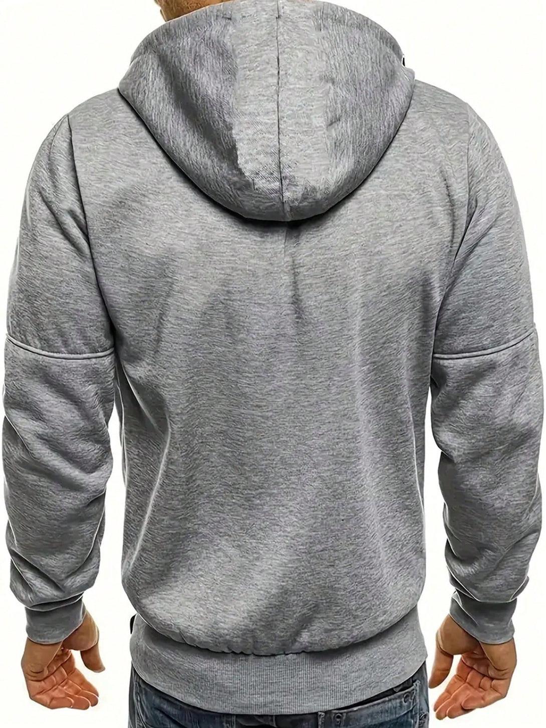 Hombres, Ropa de hombre, Capuchas & Sudaderas para hombres, Sudaderas con Cremallera y Capucha para Hombre, 24023422, Gris