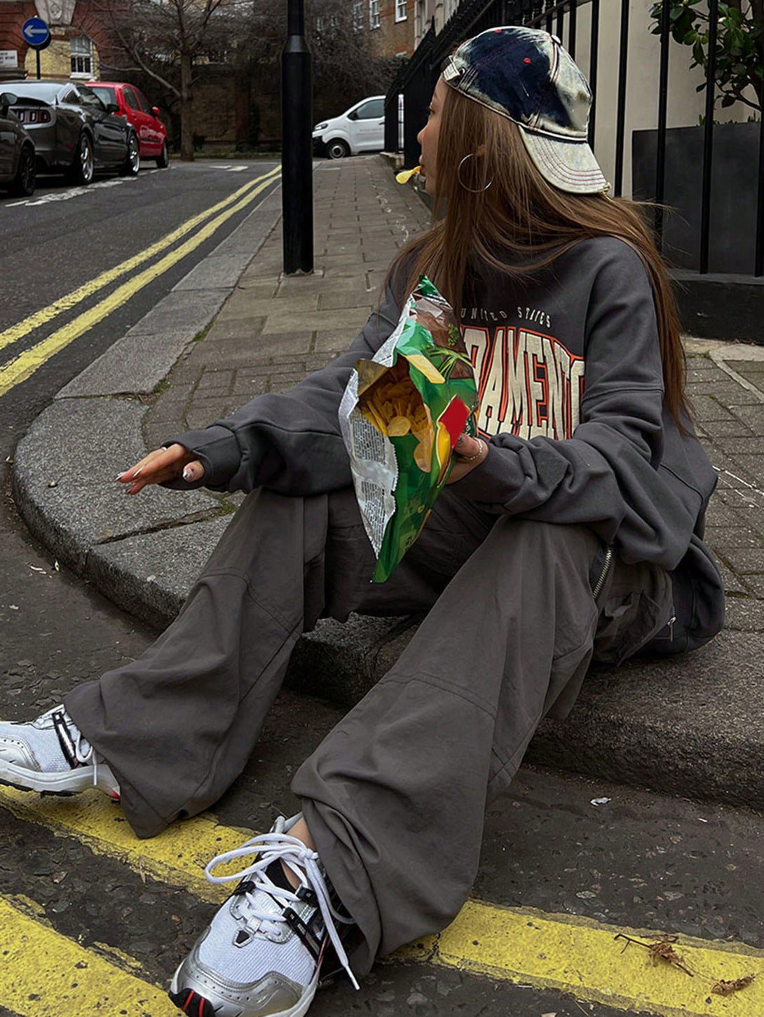 Ropa de Mujer, Ropa de Mujer, Sudaderas de Mujer, Gris