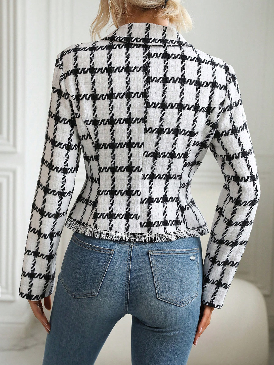 Ropa de Mujer, Trajes de Mujer, Blazers de Mujer, 24840972, Albaricoque