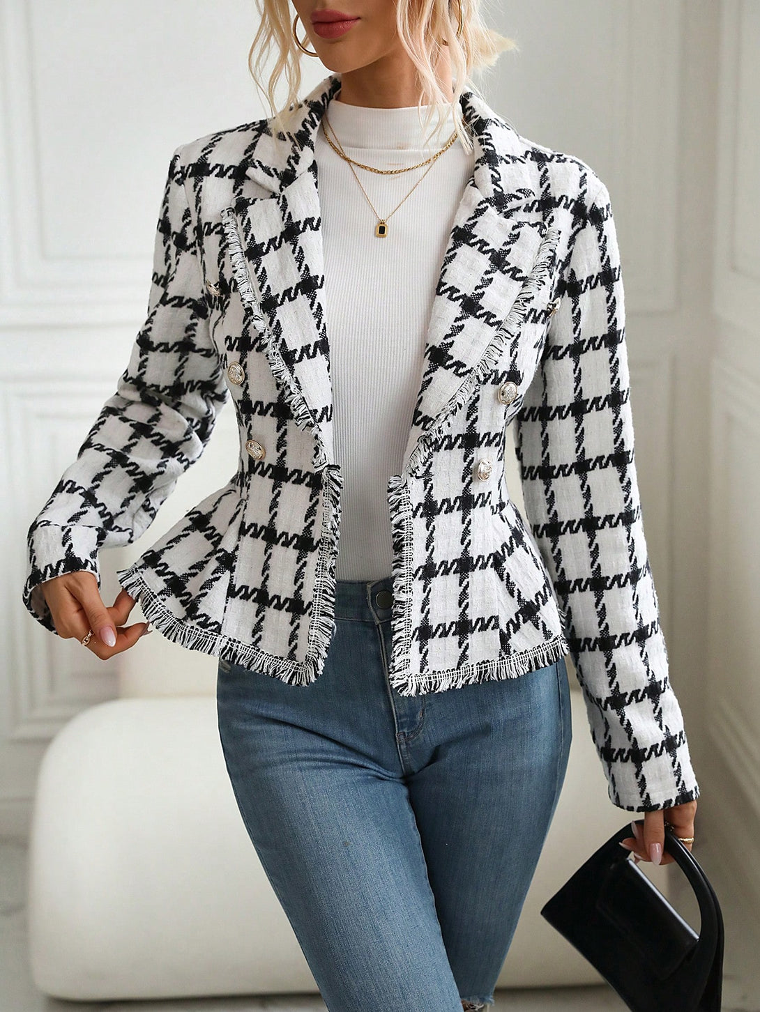 Ropa de Mujer, Trajes de Mujer, Blazers de Mujer, 24840972, Albaricoque