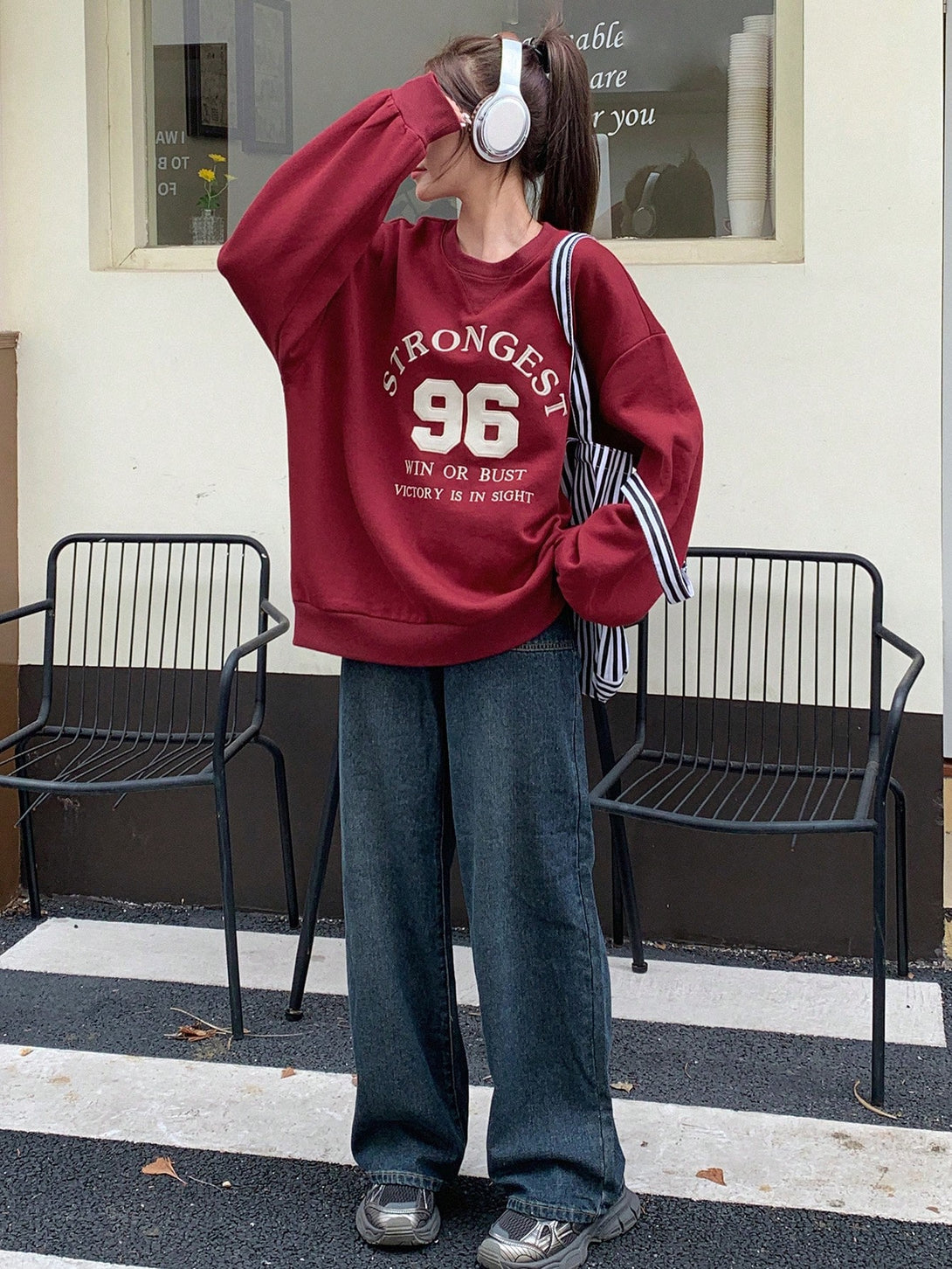 Ropa de Mujer, Ropa de Mujer, Sudaderas de Mujer, Rojo