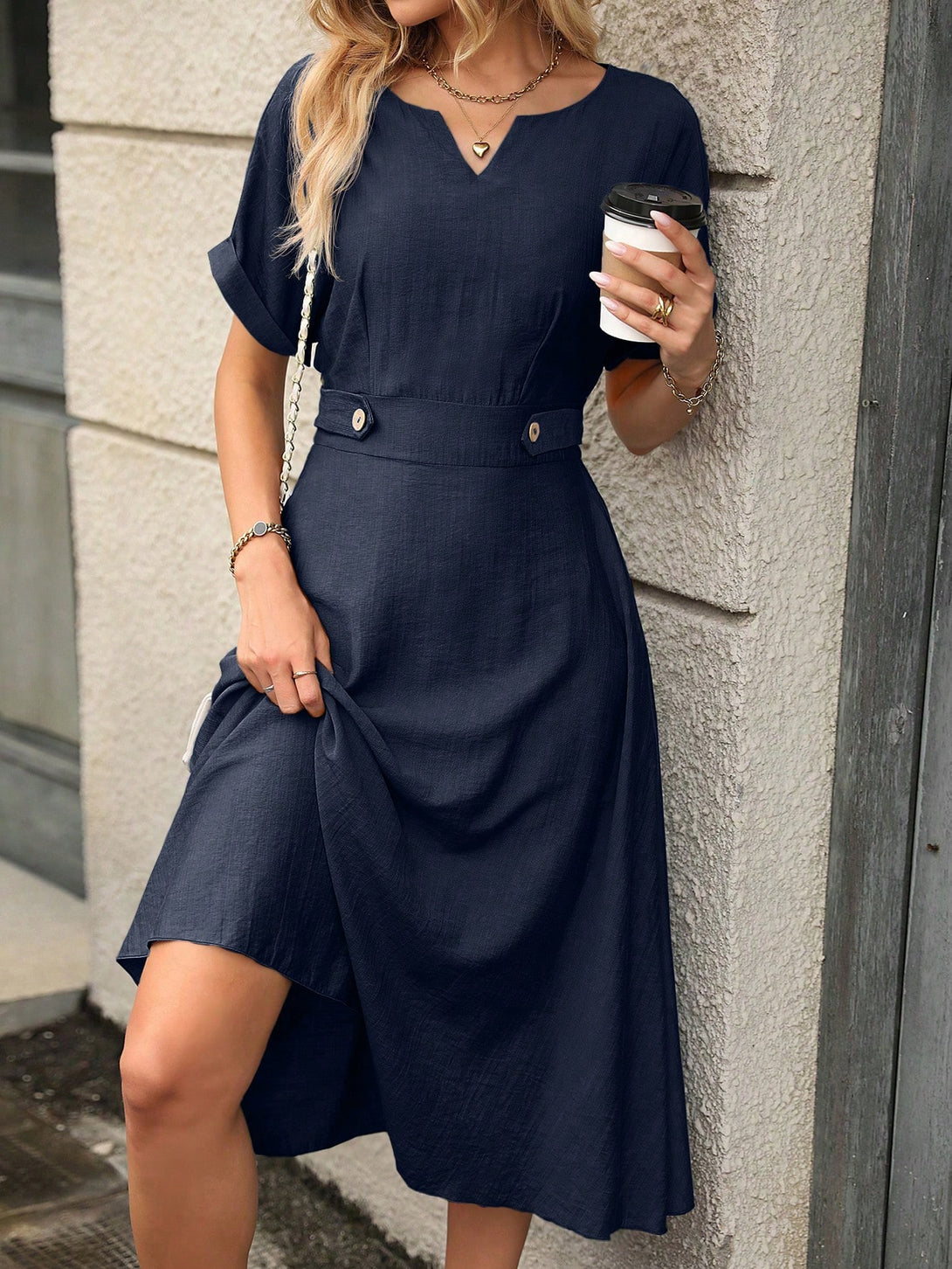 Ropa de Mujer, Ropa de Mujer, Vestidos de mujer, Vestidos largos de mujer, Colección de trajes de mujer, Azul Marino