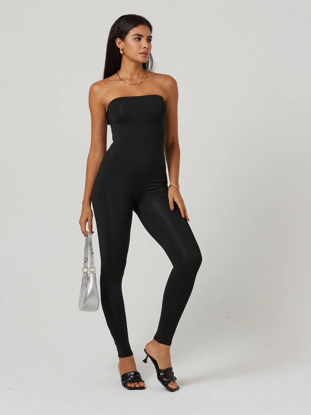 Ropa de Mujer, Monos y bodys para mujer, Unitards mujer, Colección de trajes de mujer, 20833838, Negro