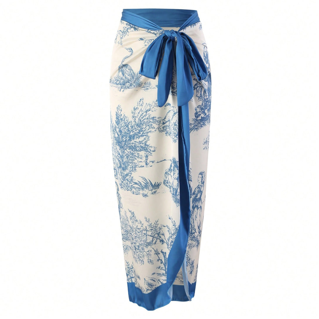 Ropa de Mujer, Ropa de Playa para Mujer, Bañadores de una pieza para Mujer, Colección de trajes de mujer, 26385975, Azul