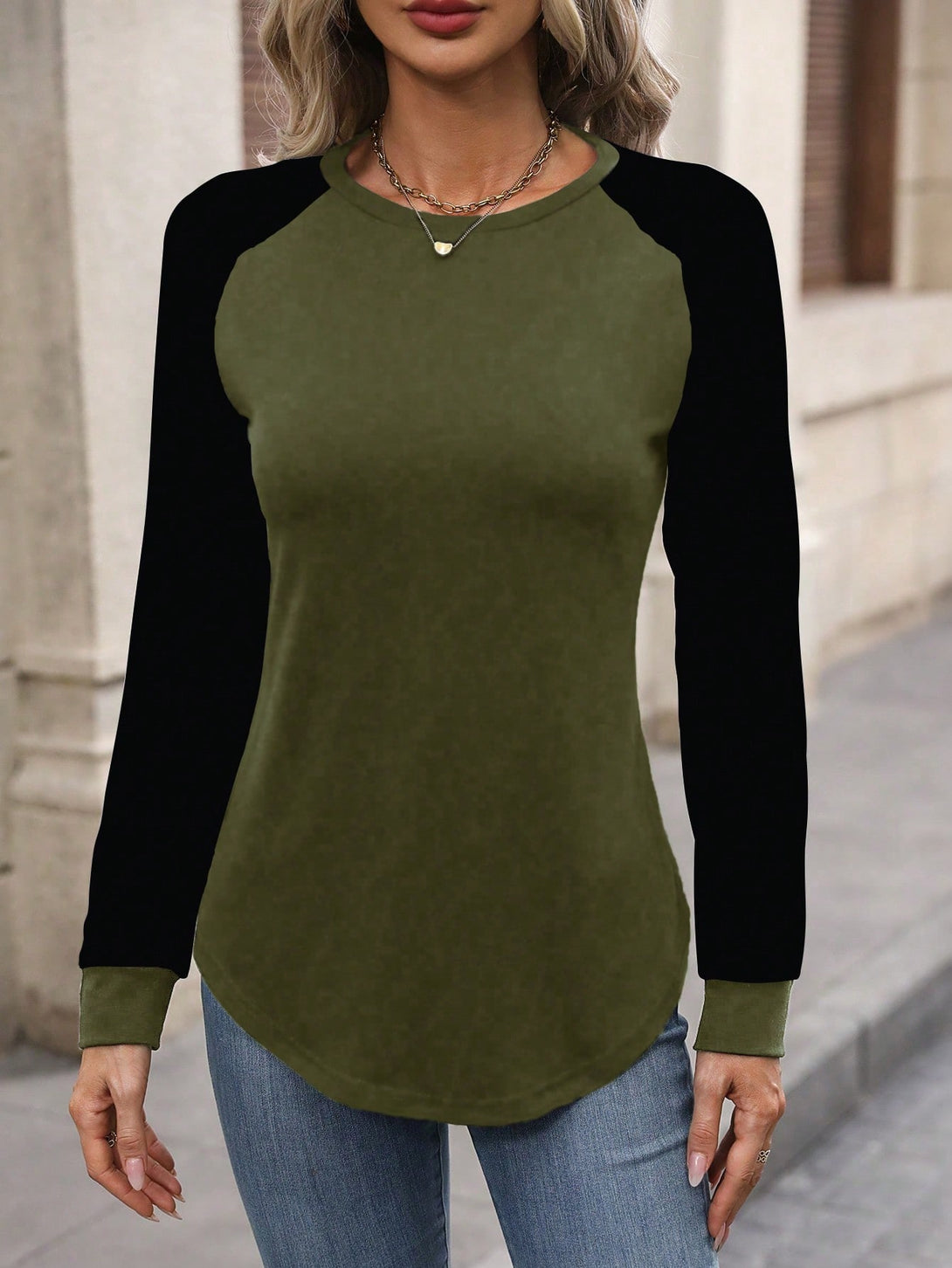 Ropa de Mujer, Ropa de Mujer, Tops & Blusas & Camisetas de Mujer, Camisetas de Mujer, Verde