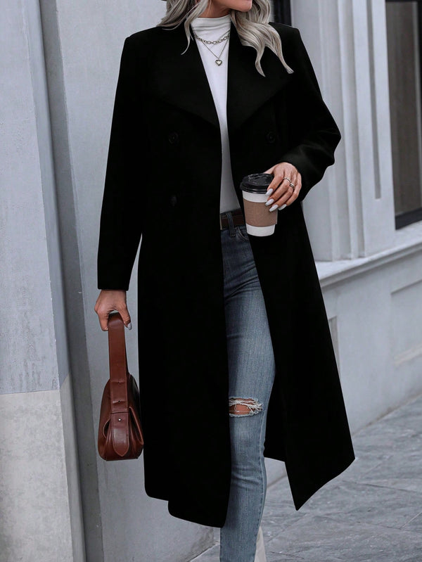 Ropa de Mujer, Ropa de Exterior para Mujer, Abrigos de Mujer, Colección de trajes de mujer, 25260848, Negro