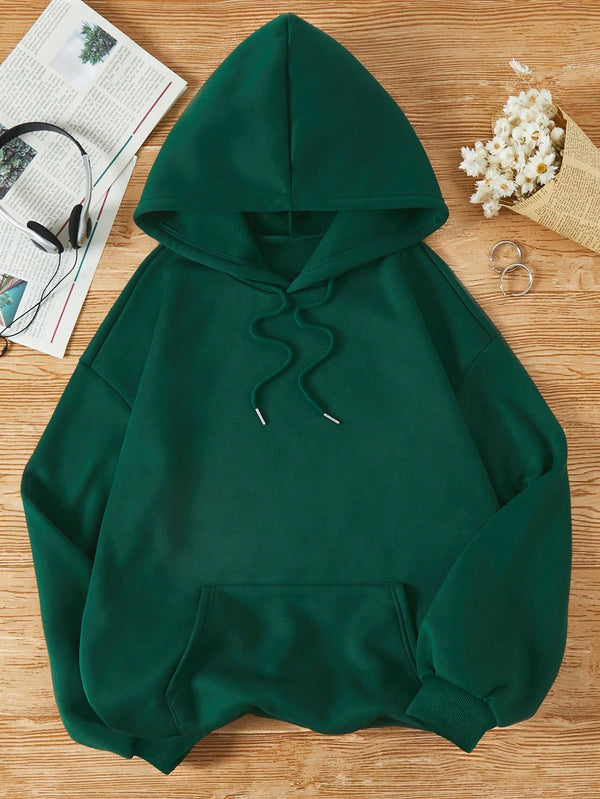 Ropa de Mujer, Ropa de Mujer, Sudaderas de Mujer, Verde Oscuro