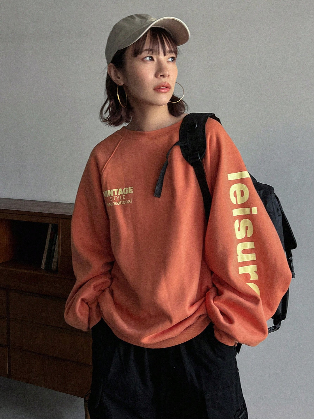 Ropa de Mujer, Ropa de Mujer, Sudaderas de Mujer, OUTFITS LOOKBOOK, Naranja