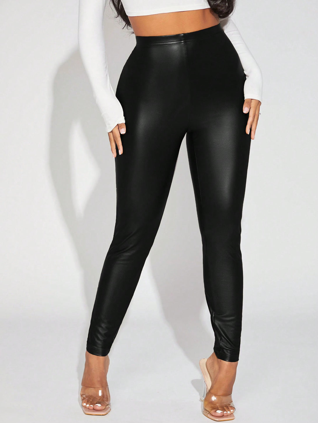 Ropa de Mujer, Ropa de Mujer, Bottoms de Mujer, Leggings para Mujer, OUTFITS LOOKBOOK, Negro