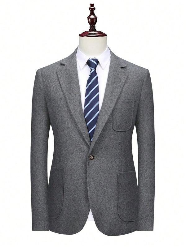 Hombres, Ropa de hombre, Trajes & Piezas separadas para Hombres, Blazers de hombres, 26176942, Gris