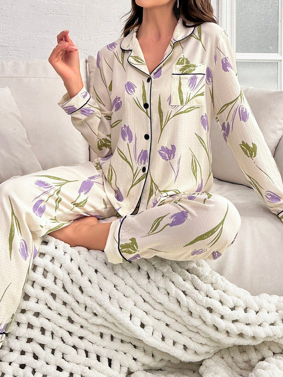 Ropa Interior y Ropa de Dormir, Pijama & Ropa de Descanso de Mujer, Ropa de Dormir para Mujeres, Sets de Pijamas de Mujer, 26191504, Albaricoque