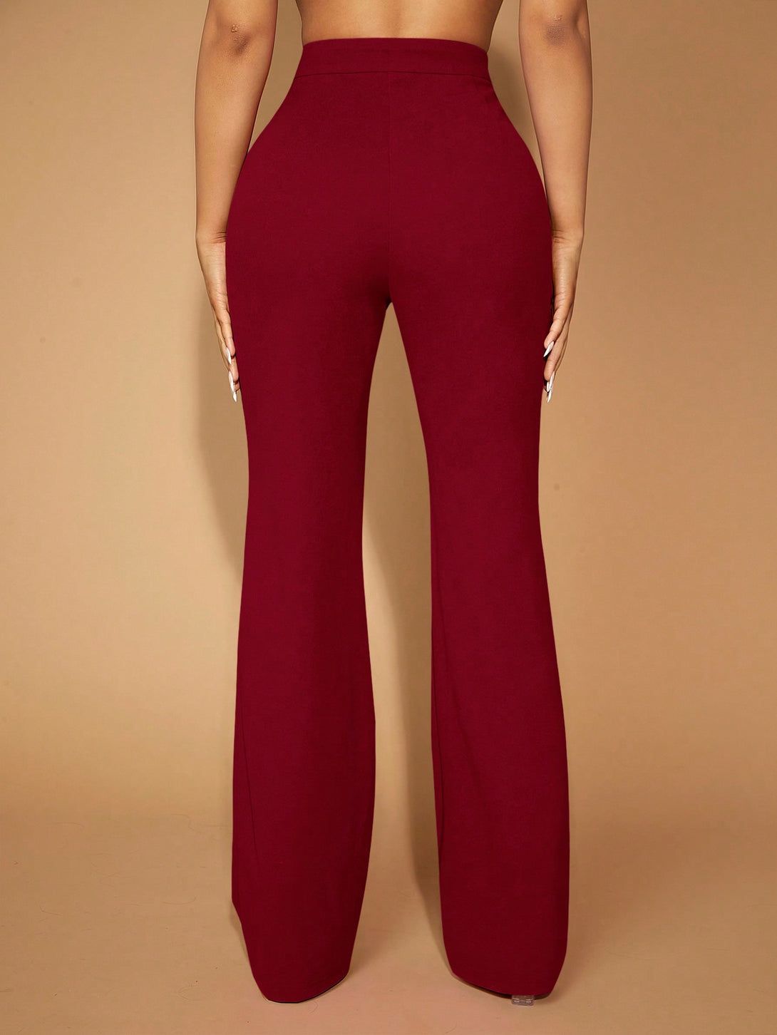 Ropa de Mujer, Ropa de Mujer, Bottoms de Mujer, Pantalones de Mujer, Burdeos