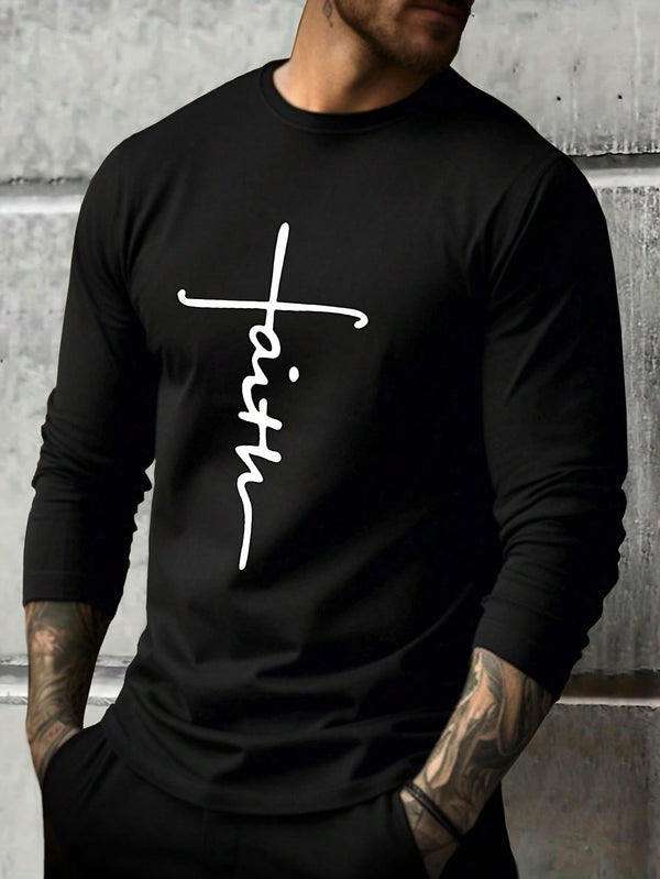 Hombres, Ropa de hombre, Tops para Hombre, Camisetas de hombre, OUTFITS LOOKBOOK, 23938493, Negro