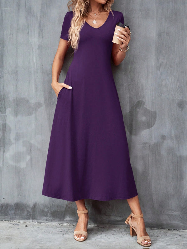 Ropa de Mujer, Ropa de Mujer, Vestidos de mujer, Vestidos largos de mujer, Morado