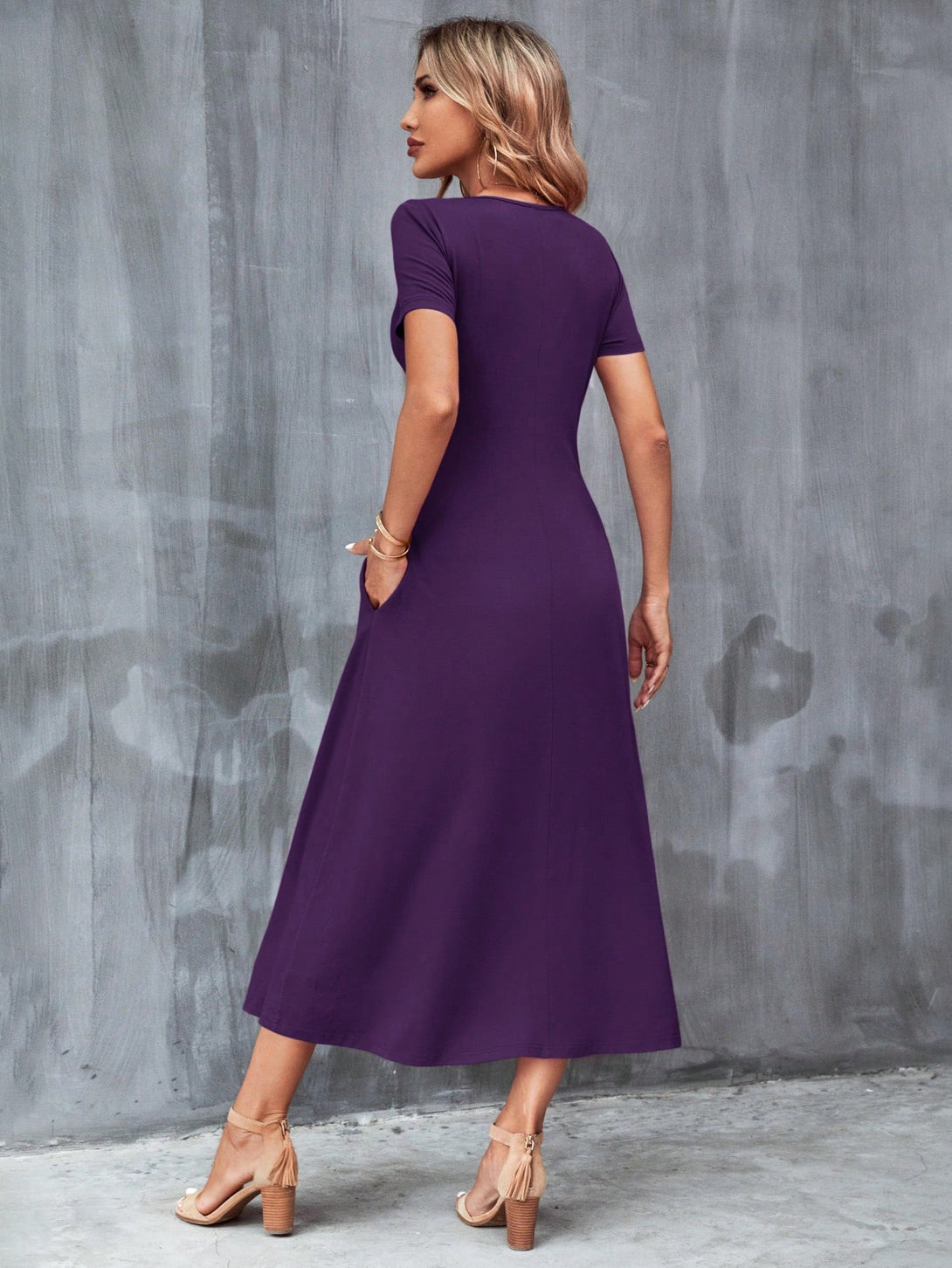 Ropa de Mujer, Ropa de Mujer, Vestidos de mujer, Vestidos largos de mujer, Morado