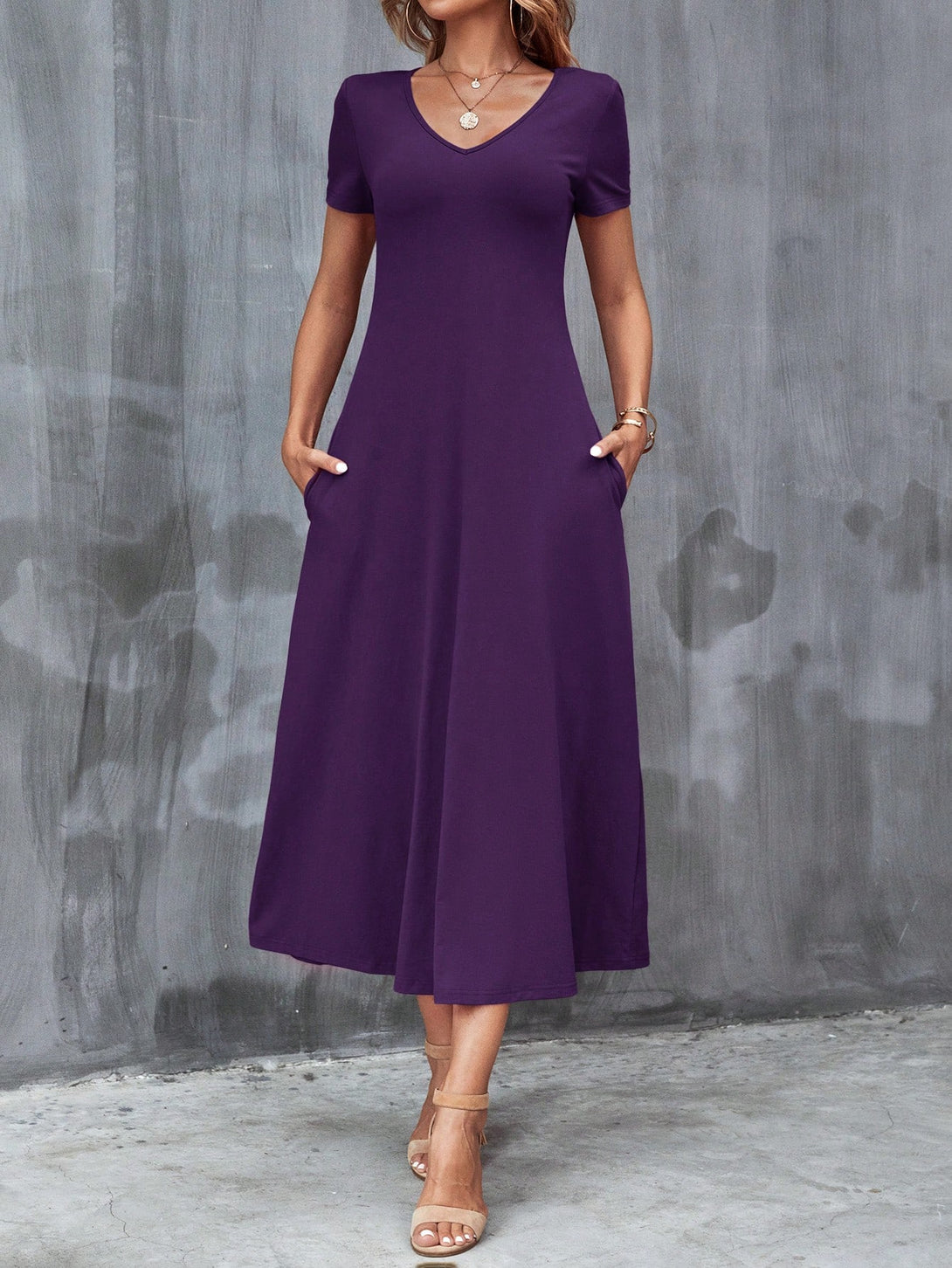 Ropa de Mujer, Ropa de Mujer, Vestidos de mujer, Vestidos largos de mujer, Morado