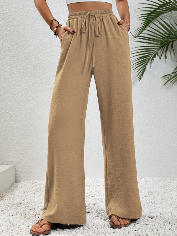 Ropa de Mujer, Ropa de Mujer, Bottoms de Mujer, Pantalones de Mujer, Colección de trajes de mujer, Caqui