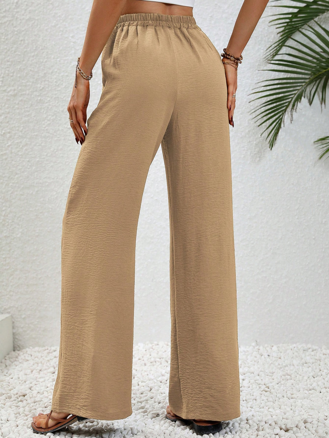 Ropa de Mujer, Ropa de Mujer, Bottoms de Mujer, Pantalones de Mujer, Colección de trajes de mujer, Caqui