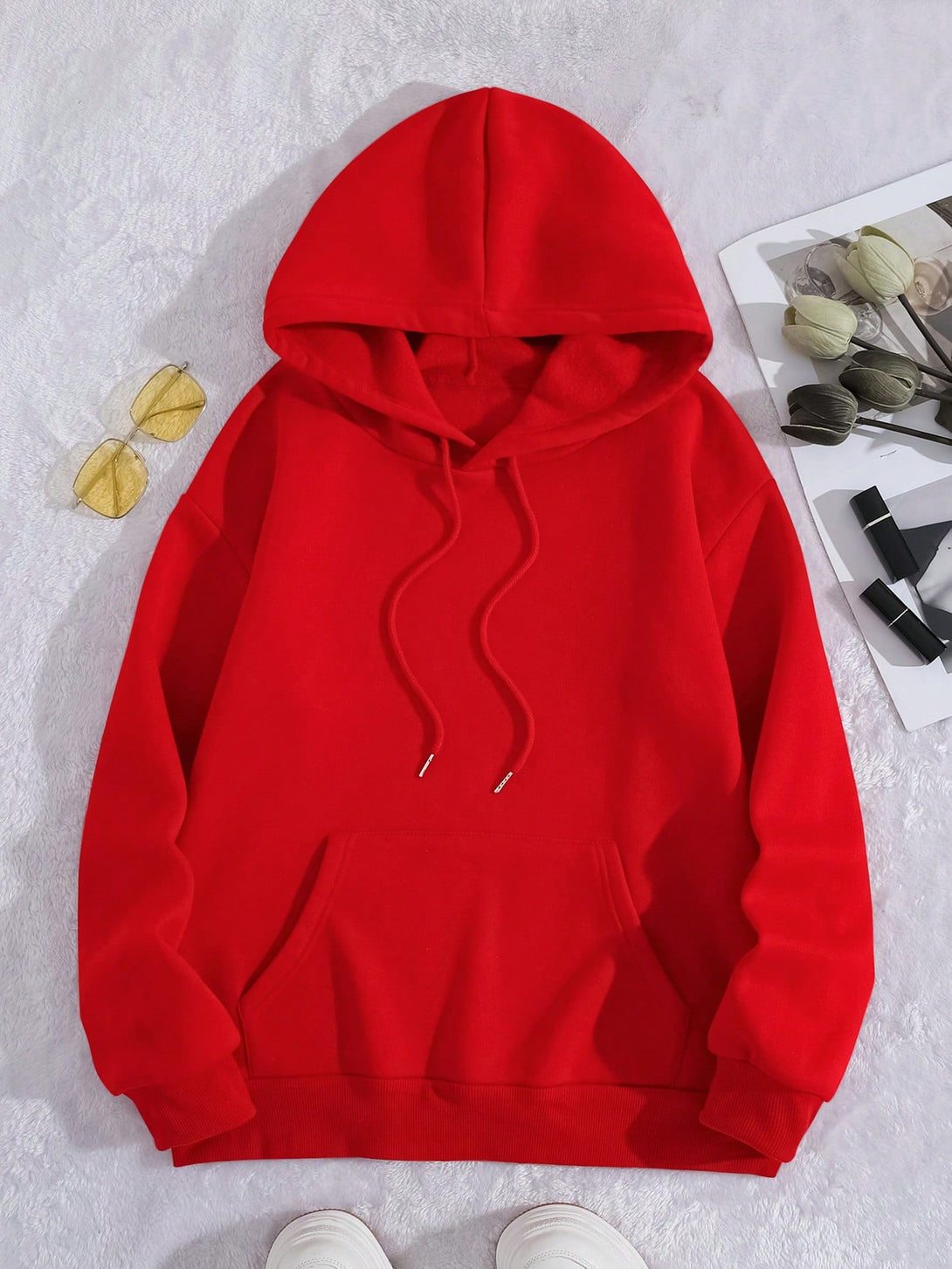 Ropa de Mujer, Ropa de Mujer, Sudaderas de Mujer, Colección de trajes de mujer, Rojo