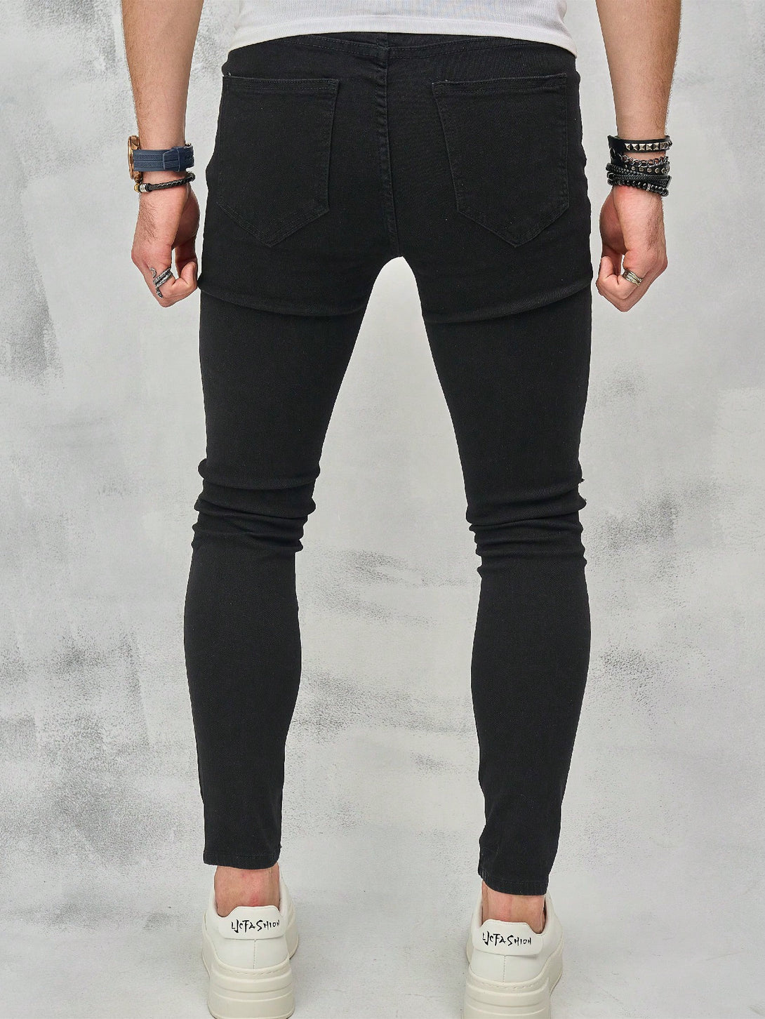 Hombres, Ropa de hombre, Mezclilla para hombre, Jeans para hombre, OUTFITS LOOKBOOK, 26914718, Negro