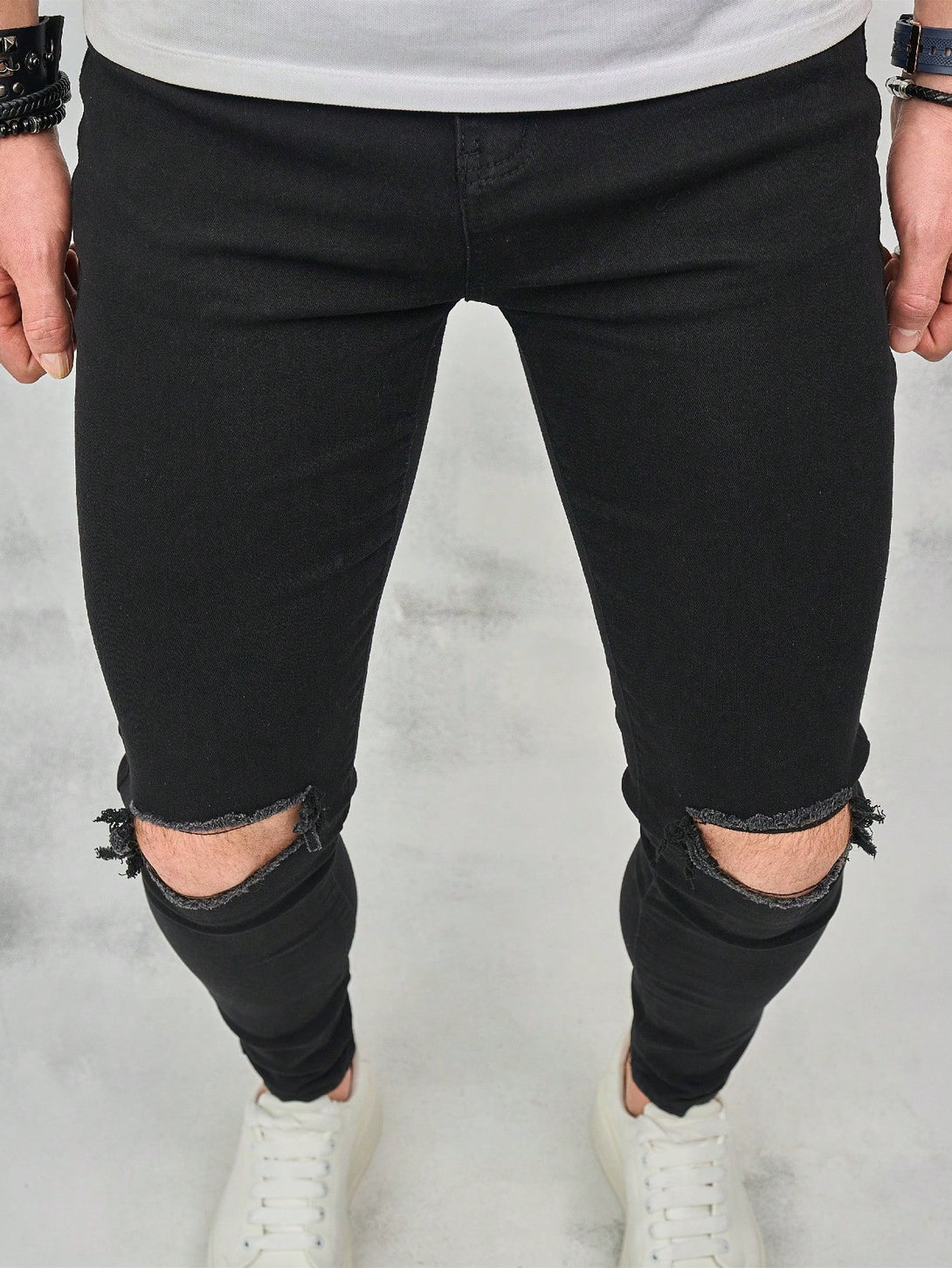 Hombres, Ropa de hombre, Mezclilla para hombre, Jeans para hombre, OUTFITS LOOKBOOK, 26914718, Negro