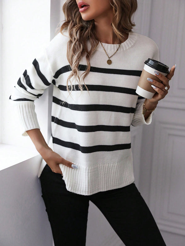 Ropa de Mujer, Tejido de Punto de Mujer, Jerséis de Mujer, PARENT-CHILD LOOKBOOK, 27083267, Blanco y Negro