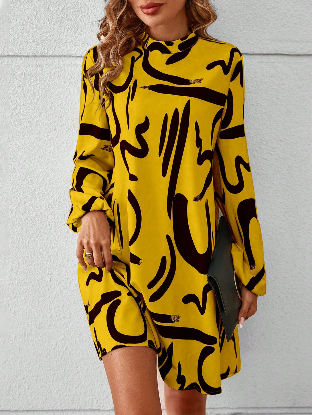 Ropa de Mujer, Ropa de Mujer, Vestidos de mujer, Vestidos midi para mujer, Colección de trajes de mujer, Amarillo