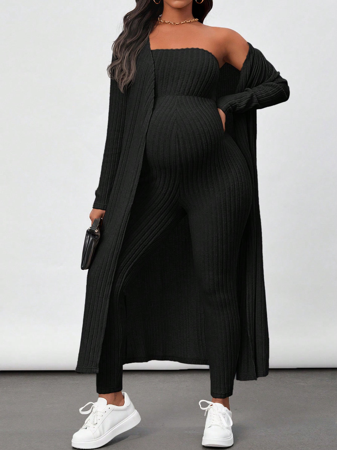 Ropa de Mujer, Ropa Premamá, Conjunto premamá, Negro