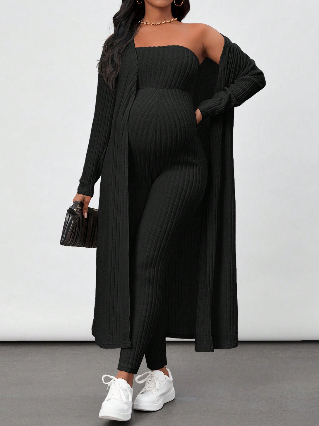 Ropa de Mujer, Ropa Premamá, Conjunto premamá, Negro