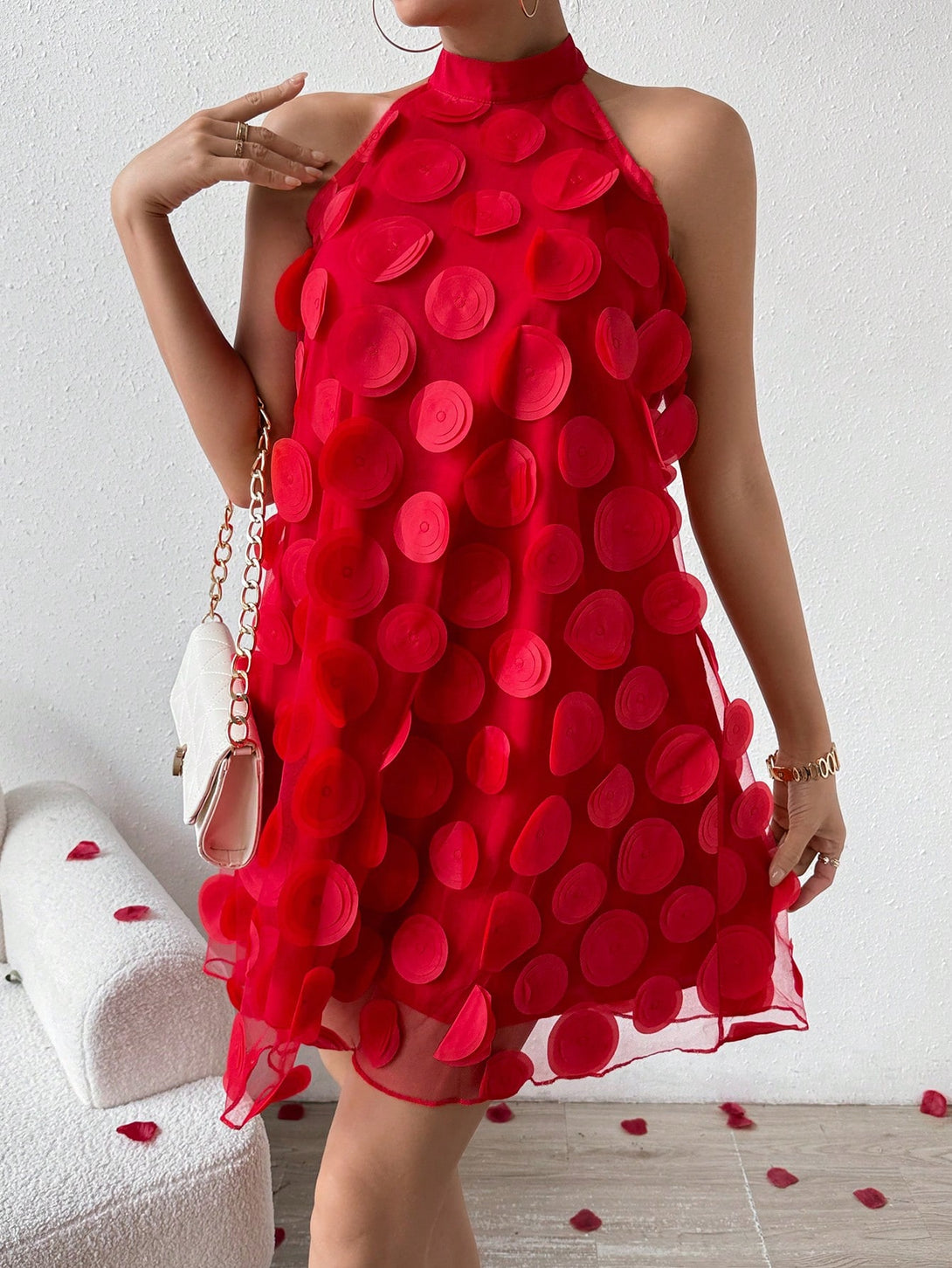 Ropa de Mujer, Ropa de Mujer, Vestidos de mujer, Vestidos cortos de mujer, Colección de trajes de mujer, Rojo