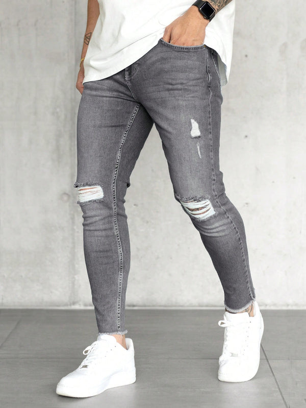 Hombres, Ropa de hombre, Mezclilla para hombre, Jeans para hombre, OUTFITS LOOKBOOK, 27628272, Gris Claro