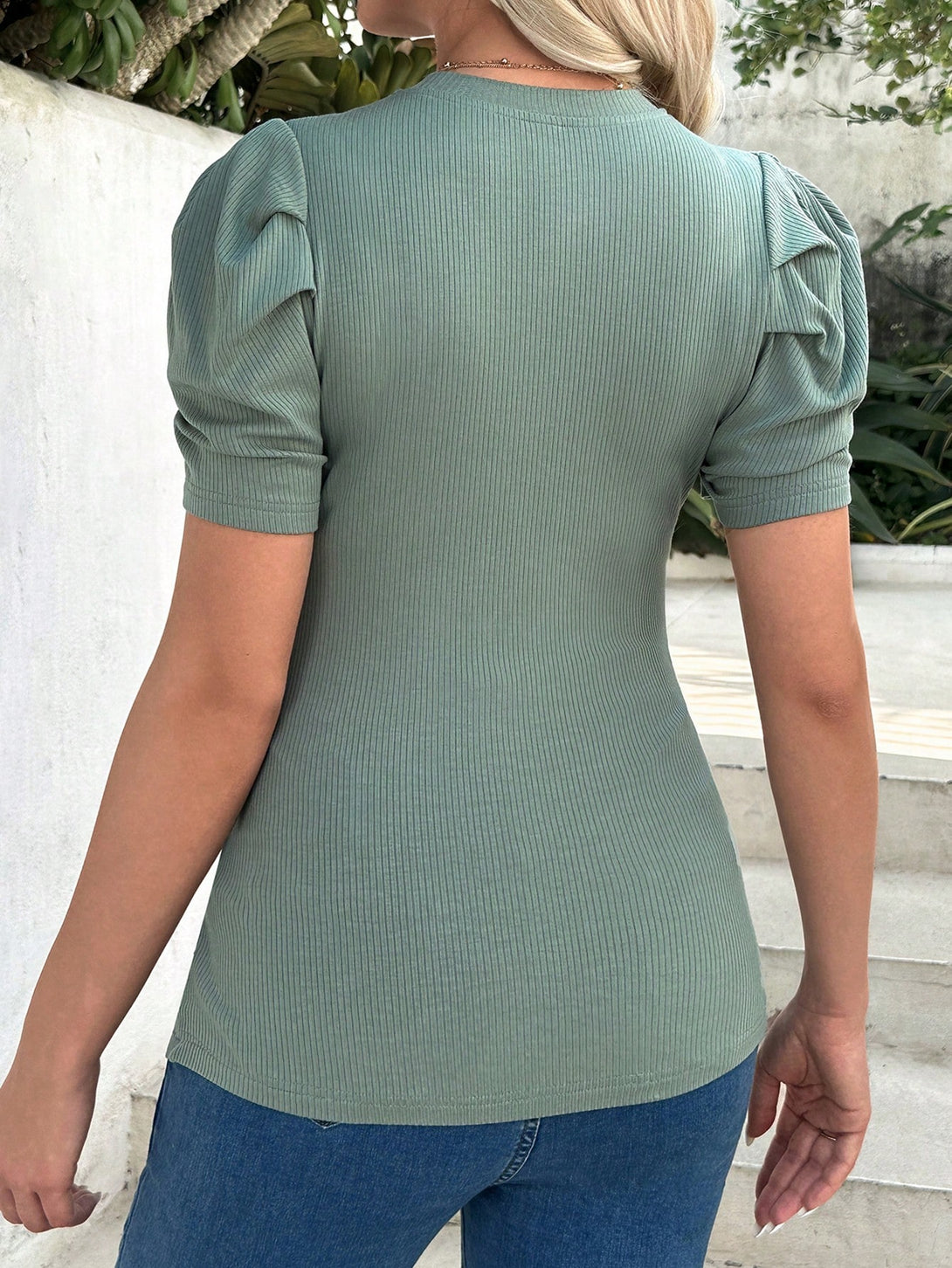 Ropa de Mujer, Ropa Premamá, Tops Premamá, Camisetas premamá, Verde